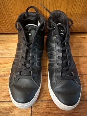 Black High-Top Men's Sneakers - Unbranded